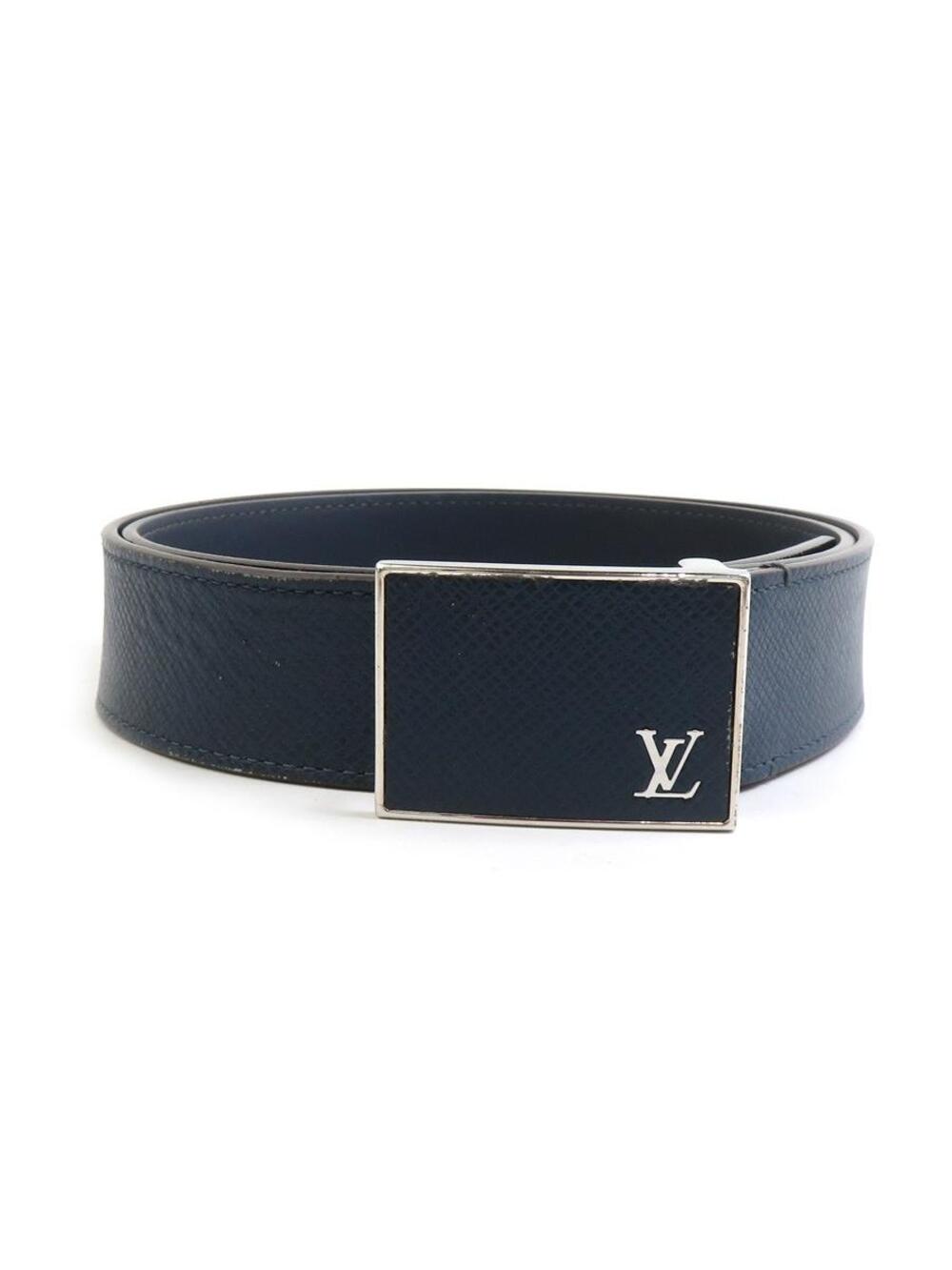 Auth Louis Vuitton Taiga Belt #302906L26B